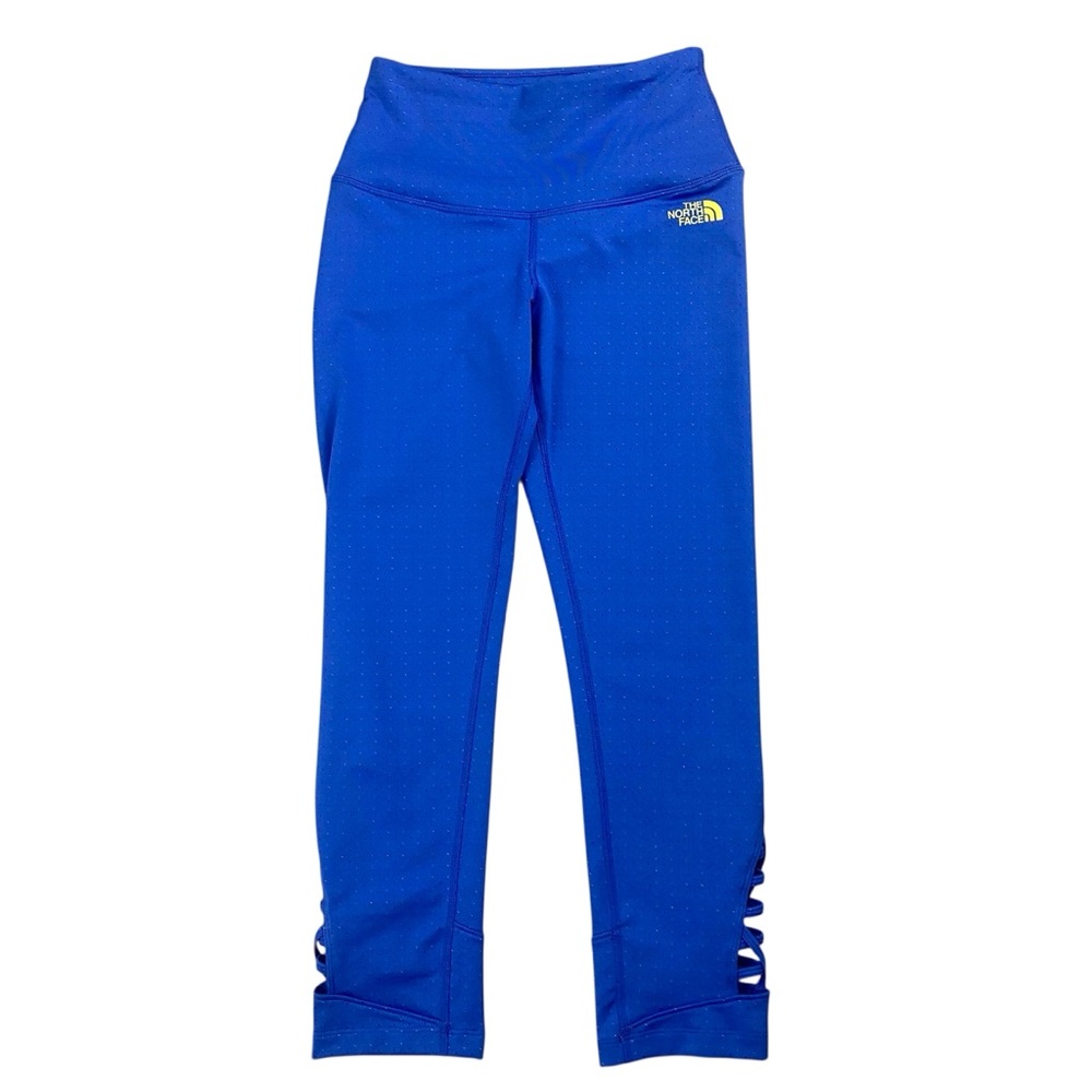 The North Face NEW WITH TAGS  Blue Leggings Size Small Flash Dry Adventure